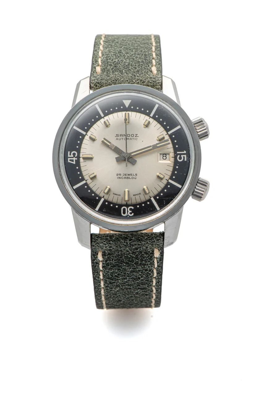Sandoz SANDOZ, REF. 1704Z, SUPER COMPRESSOR, STEEL kol saati
