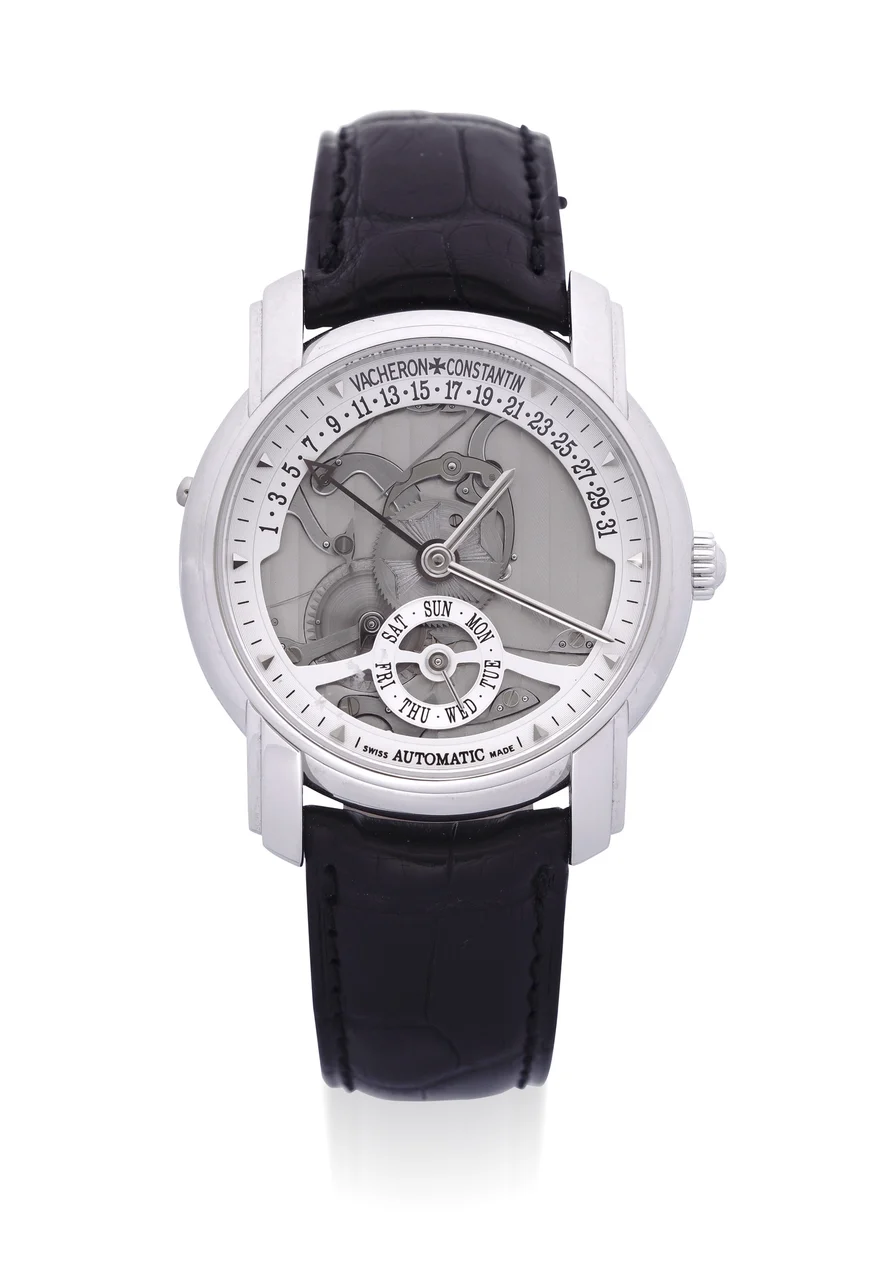 Vacheron Constantin VACHERON CONSTANTIN, REF. 47247, SKELETON RETROGRADE, PLATINUM kol saati
