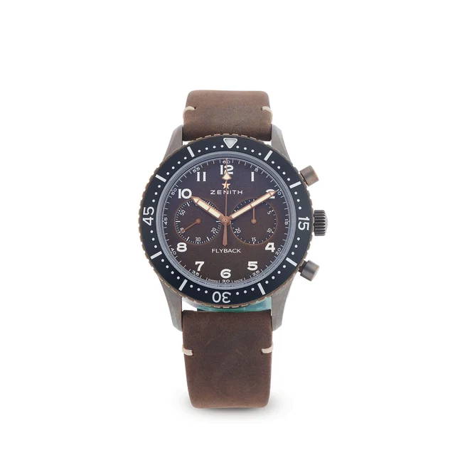 Zenith ZENITH, REF. 29.2240.405/18.C801, PILOT CRONOMETRO TIPO CP-2 FLYBACK, BRONZE kol sa