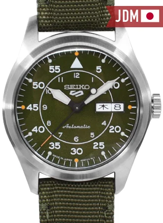 Seiko 5 Japan Seiko 5 Sports “Street Style” Flieger Khaki Green Ref. SBSA141 SBSA141/SKO 48.1 mm kol saati