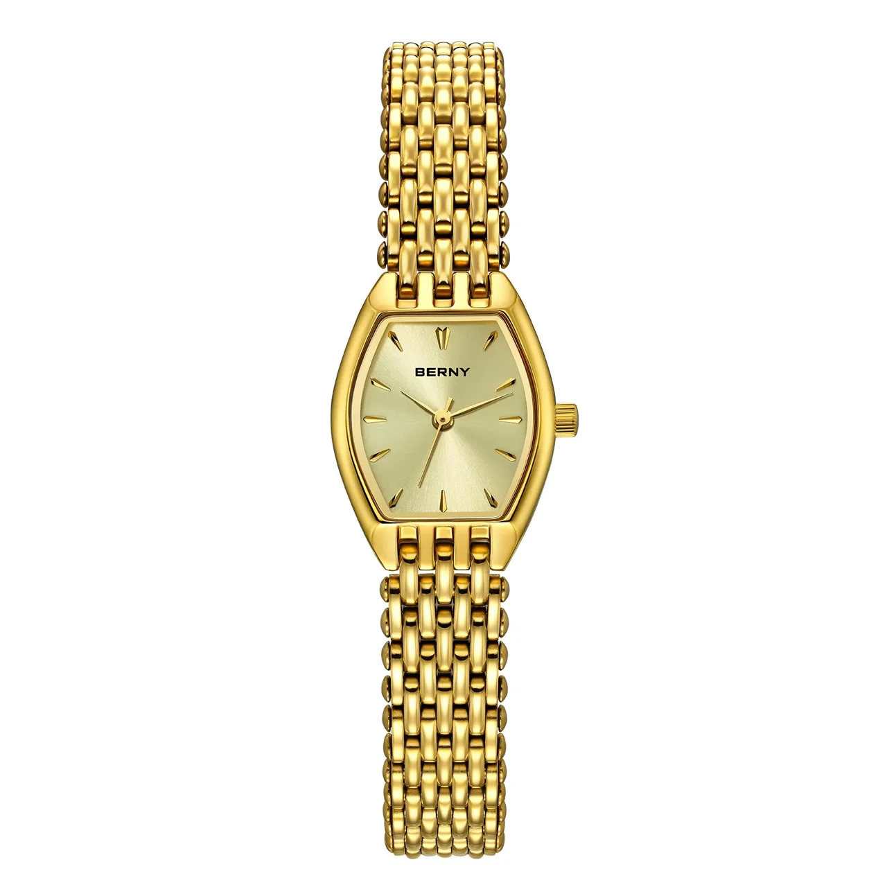 BERNY Women Quartz Dress Gold Watch-2952L 2952L-YE kol saati