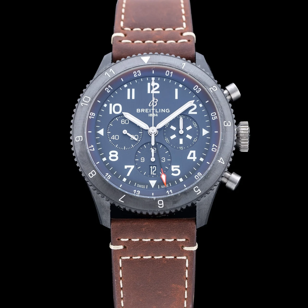 Breitling 210009N43350 46 mm kol saati