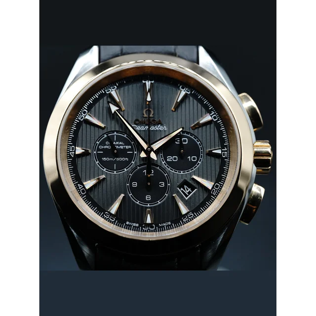 OMEGA Aqua Terra 150M Co-axial Chronograph 44mm 231.23.44.50.06.001 210000018660 kol saati