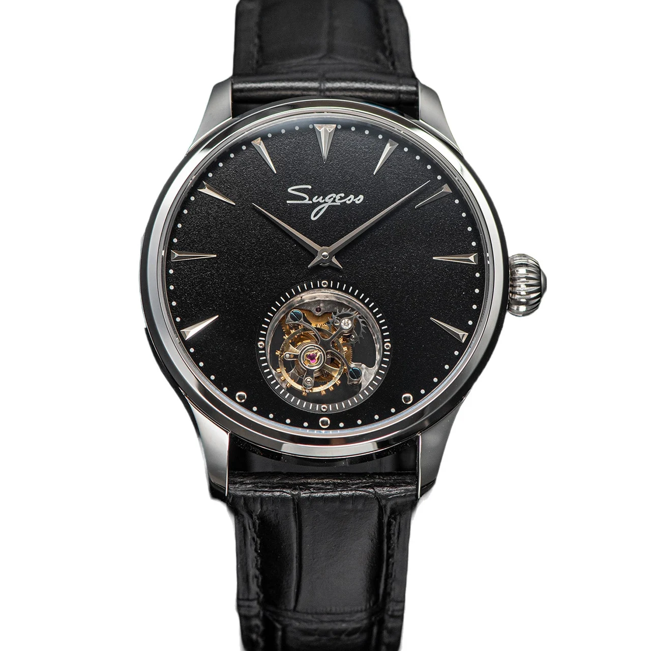 Sugess Tourbillon Master SU8000BK 41 mm kol saati