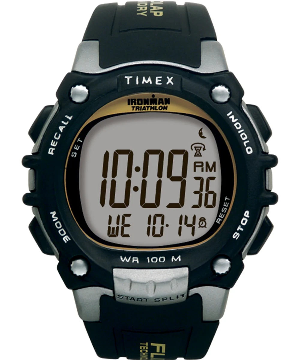 Timex IRONMAN Classic 100 Full-Size Resin Strap Watch T5E2319J kol saati