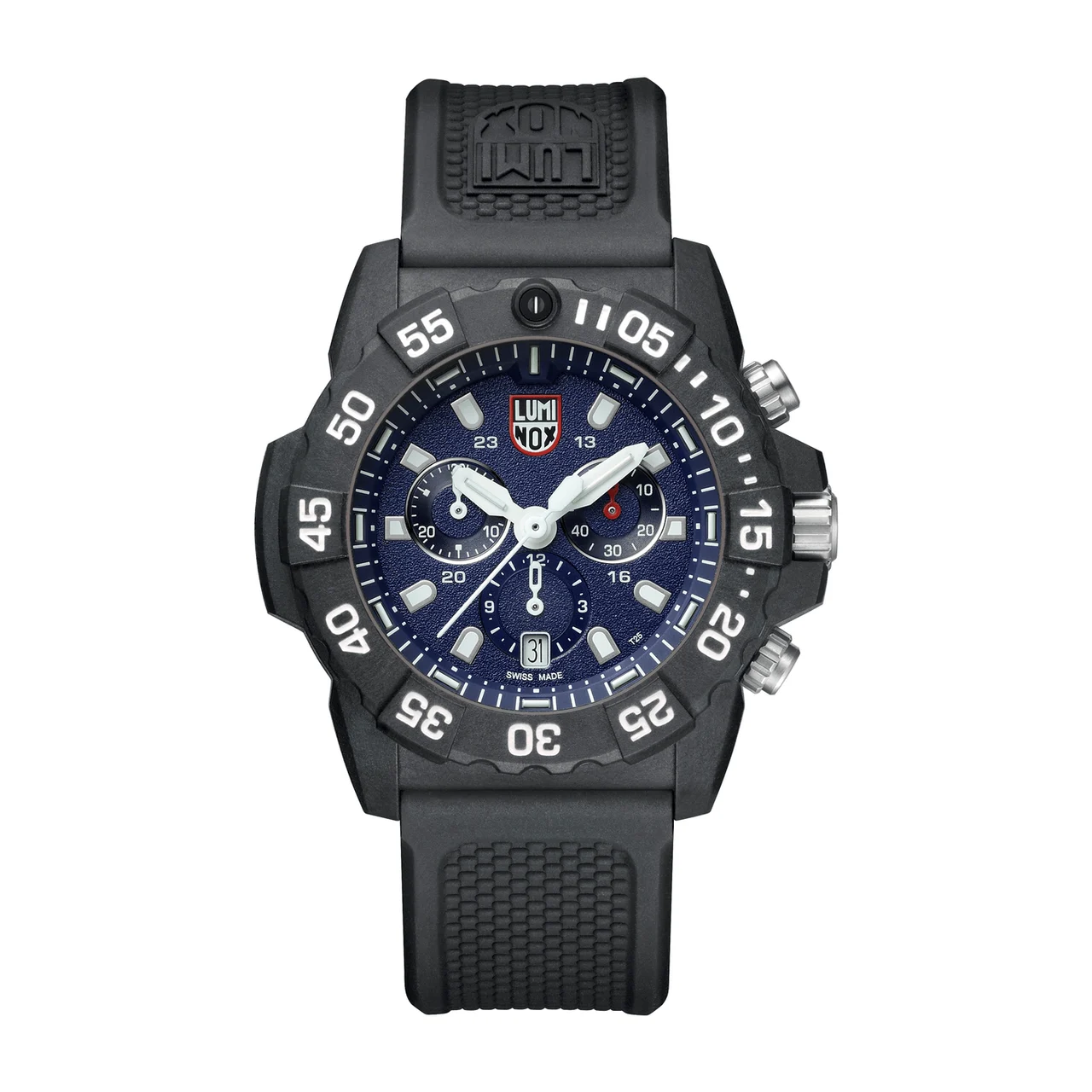 Luminox Navy SEAL Chronograph, 45mm, Military Dive Watch, Blue XS.3583 45 mm kol saati