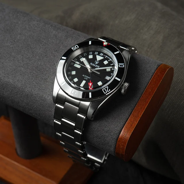Raven Custom - 39mm GMT Diver kol saati