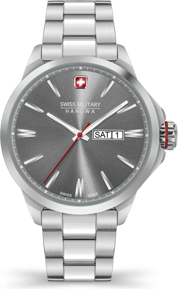 Swiss Military Hanowa Day Date Classic 06-5346.04.009 45 mm kol saati