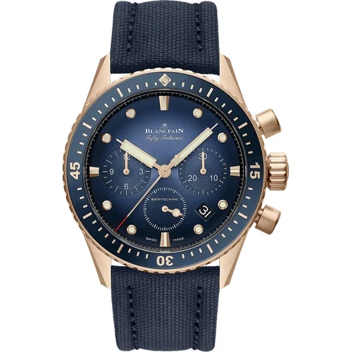 Blancpain Bathyscaphe Chronographe Flyback 5200 3640 O52A 43 mm kol saati