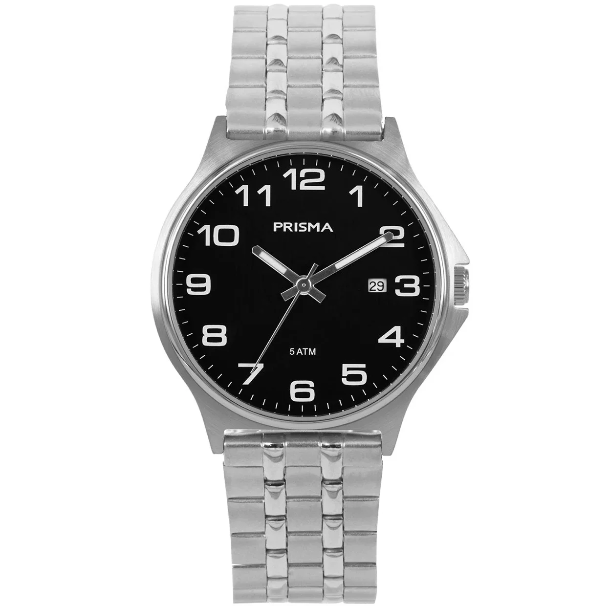 Prisma Watch P.1686.steel strap Men Stainless steel 5 ATM 39 mm kol saati