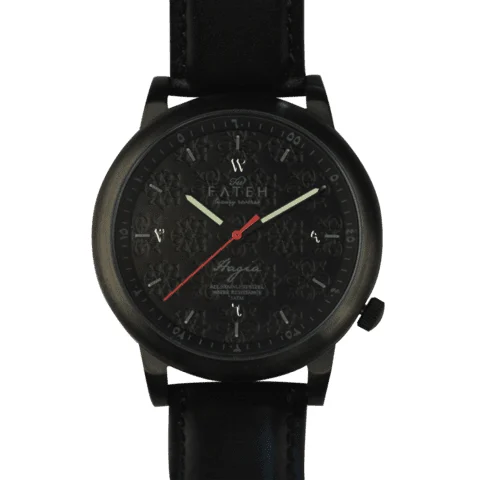 Fatehwatches Hagia All Black 42 mm kol saati