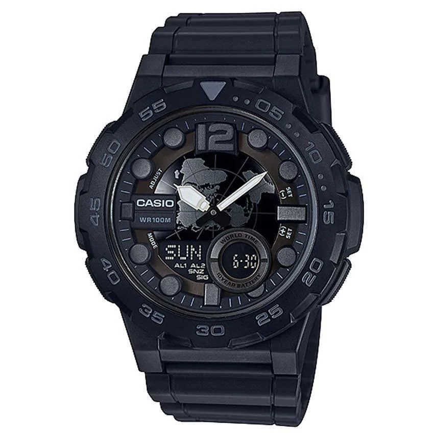Casio AEQ100W-1BV 46 mm kol saati