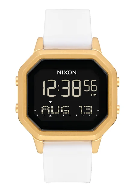Nixon US Siren Stainless Steel - Gold / White A1211-508-00 kol saati