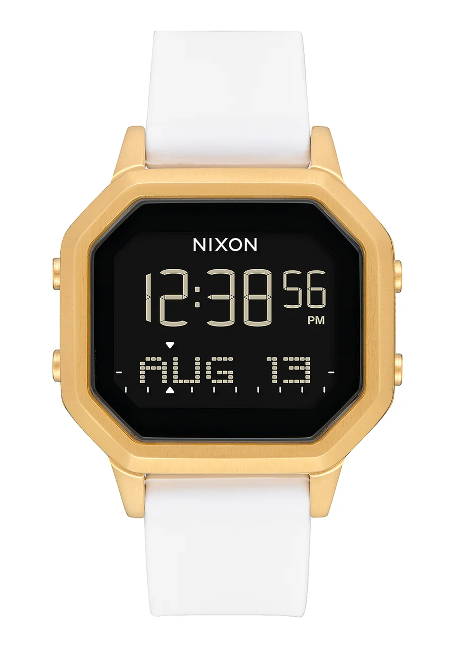 Nixon US Siren Stainless Steel - Gold / White A1211-508-00 36 mm kol saati