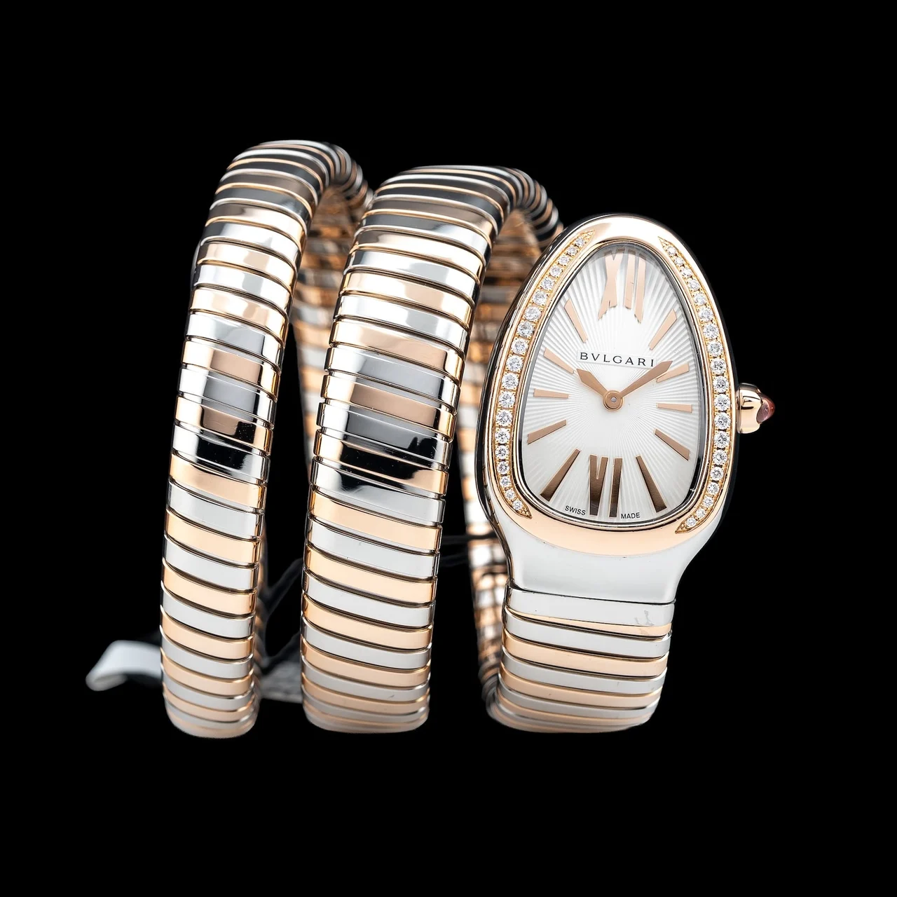 Bulgari Serpenti Tubogas Watch 103149 POC210009N38927 35 mm kol saati