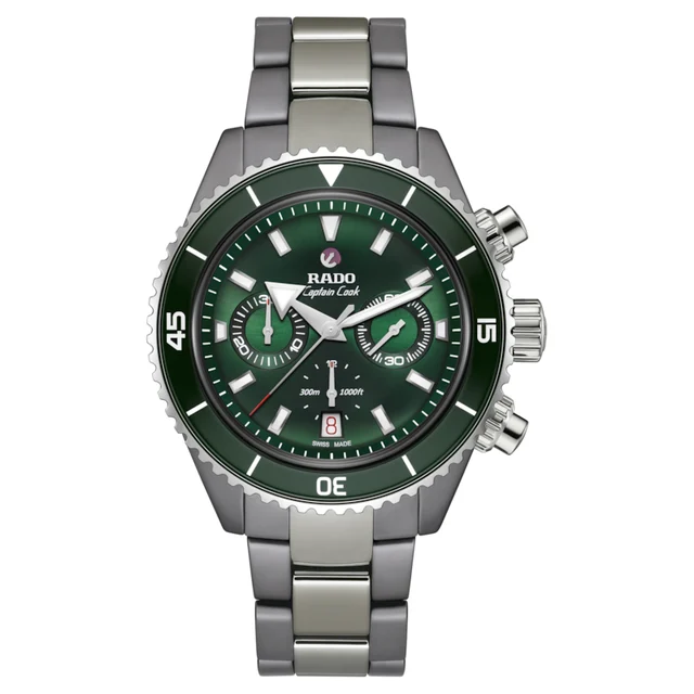 Rado Captain Cook High-Tech Ceramic Automatic Chronograph R32189313 kol saati