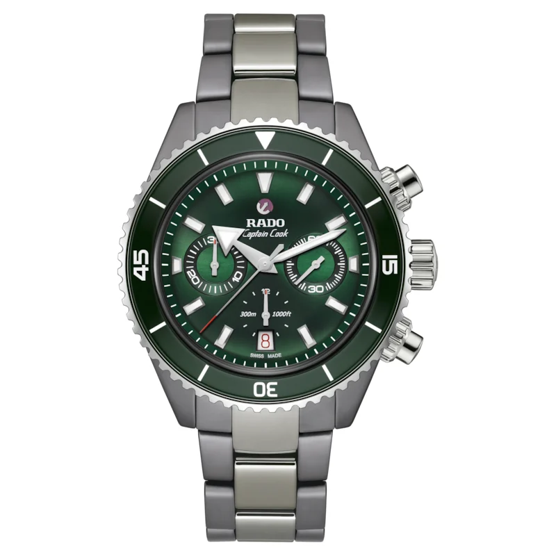 Rado Captain Cook High-Tech Ceramic Automatic Chronograph R32189313 43 mm kol saati