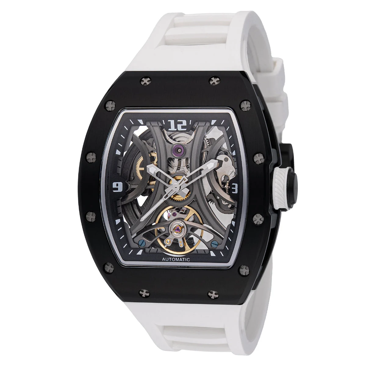 Invicta Rally Primedrift Automatic Watch w/ Skeleton Dial - 41mm. White (49021) 41 mm kol saati
