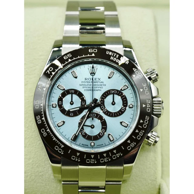 Rolex Cosmograph Daytona Platinum 1 Blue Dial 116506 210000021007 kol saati