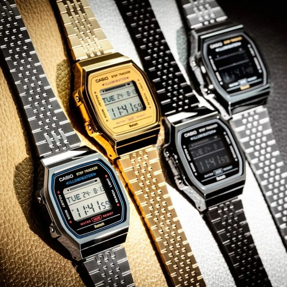 Casio Retro ABL-100WEGG-1BDF 37.9 mm kol saati