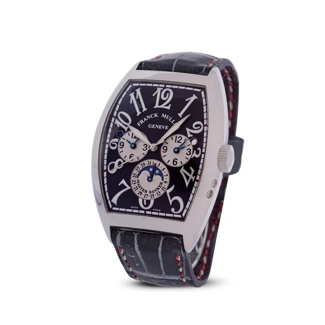 Franck Muller FRANCK MULLER, REF. 8880MB L DT, MASTER BANKER, THREE-TIME ZONE, 18K WHITE G