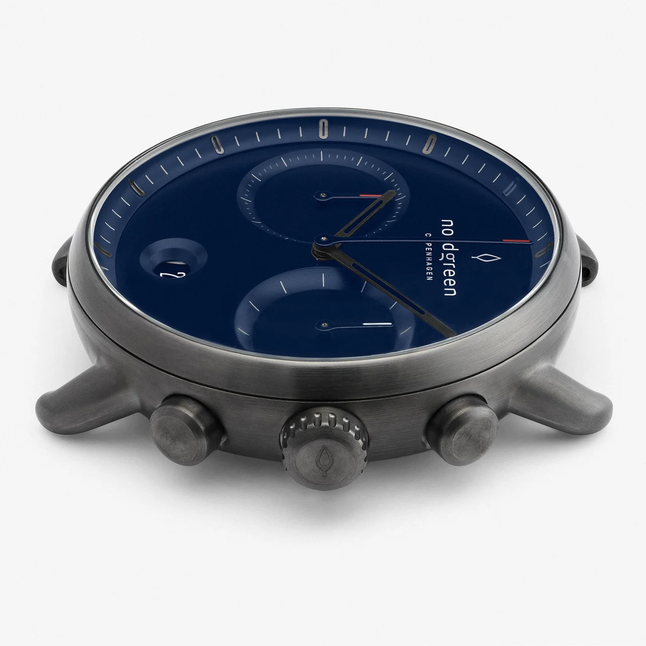 Nordgreen Pioneer 42mm - Gun Metal - Navy Dial WATCHPI42GMN 42 mm kol saati