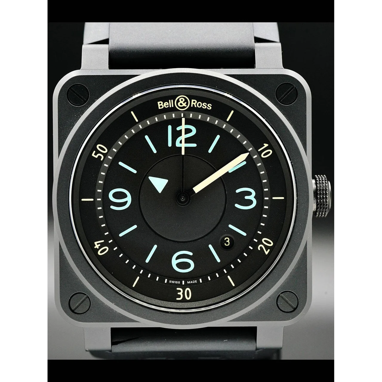 Bell & Ross Bi-Compass 210000030419 42 mm kol saati