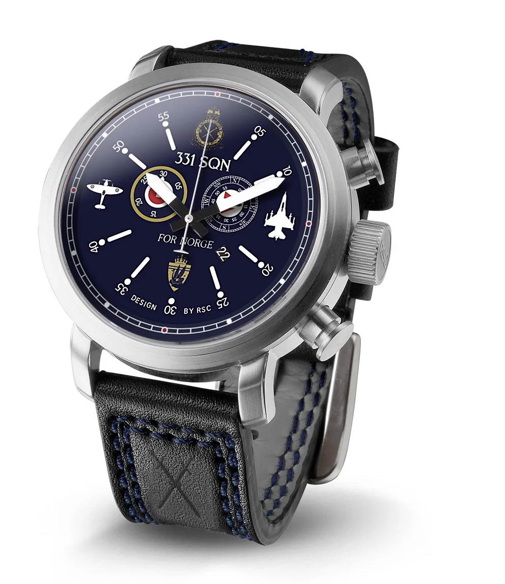 Rscwatches Sqn 331 SQN 45 mm kol saati