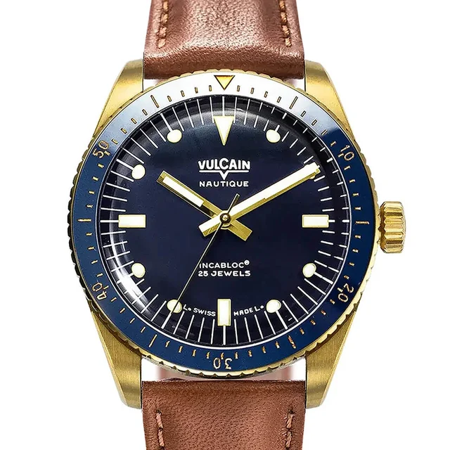 Vulcain Skindiver Nautique 42927 kol saati