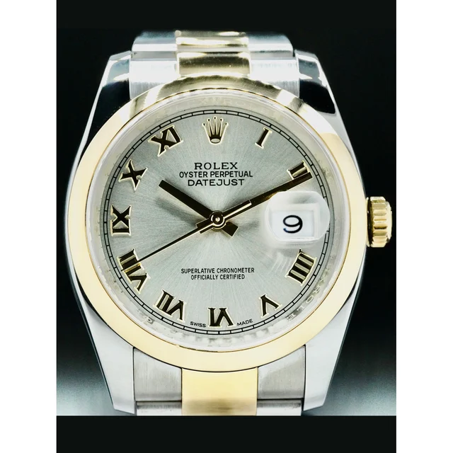 Rolex Datejust Two-Tone Steel Roman Numerals 210000040474 kol saati