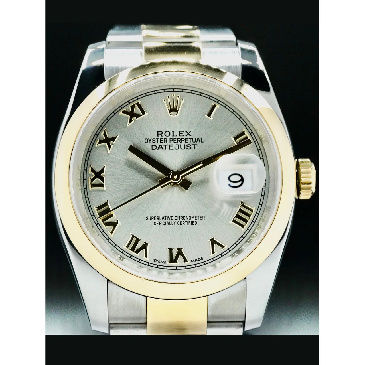 Rolex Datejust Two-Tone Steel Roman Numerals 210000040474 36 mm kol saati