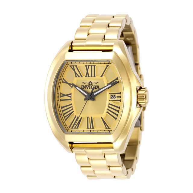 Invicta Pro Diver Hextrum Watch - 38mm. Gold (48183) kol saati
