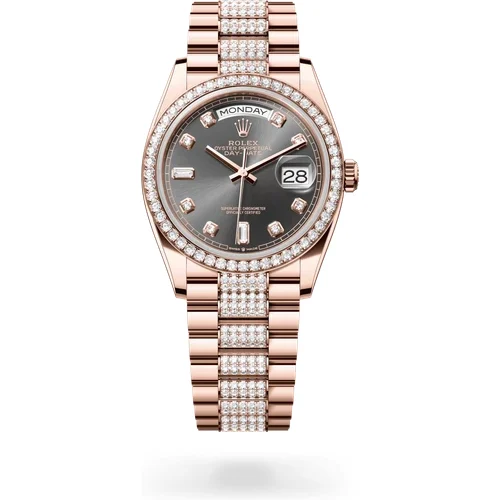 Rolex Day-Date 36 mm 128345RBR-0053 36 mm kol saati
