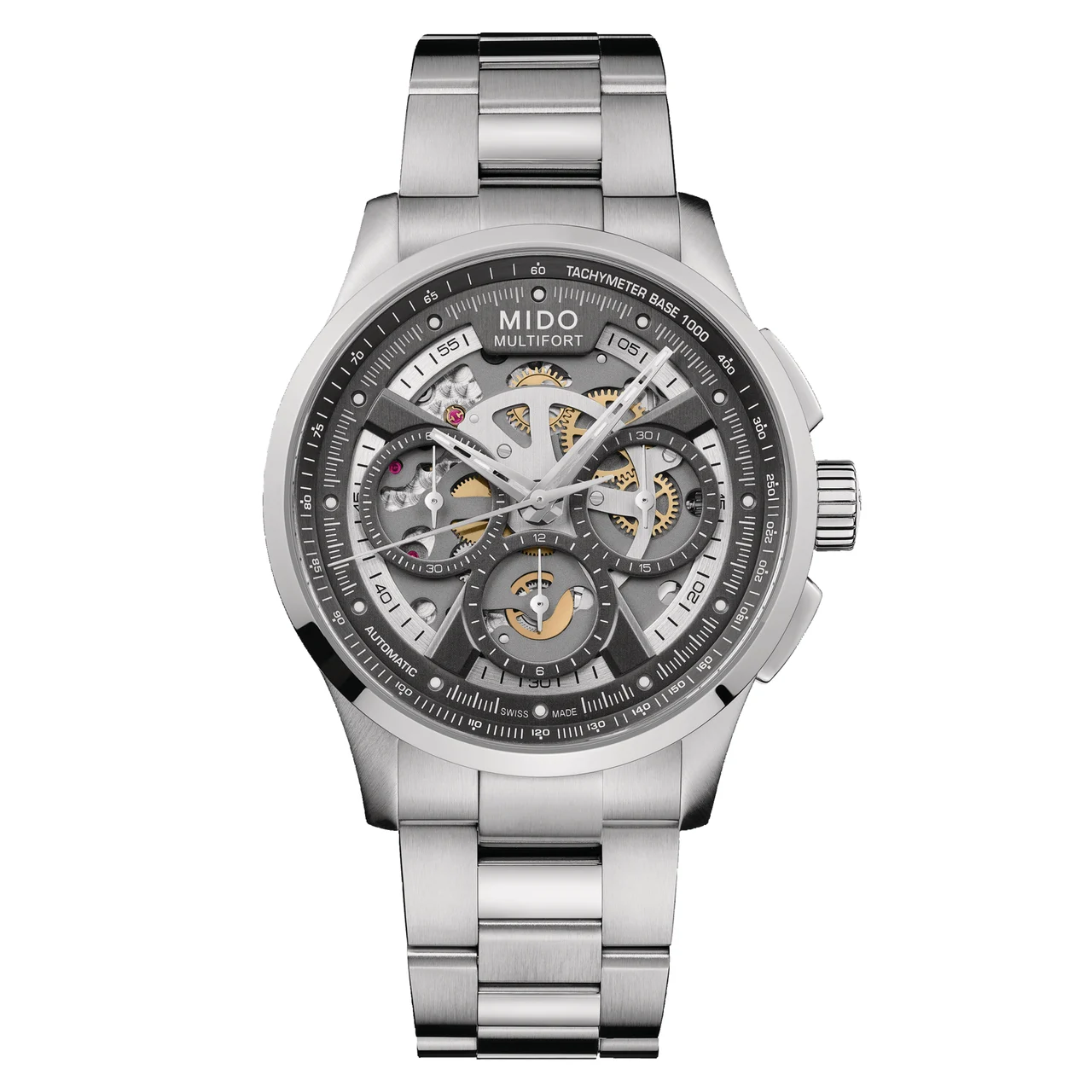 Mido Multifort Skeleton M0386621106000 43 mm kol saati