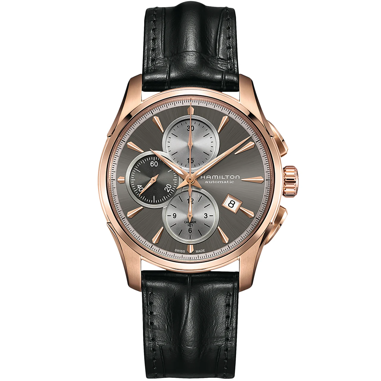 Hamilton Jazzmaster Auto Chrono H32546781 42 mm kol saati
