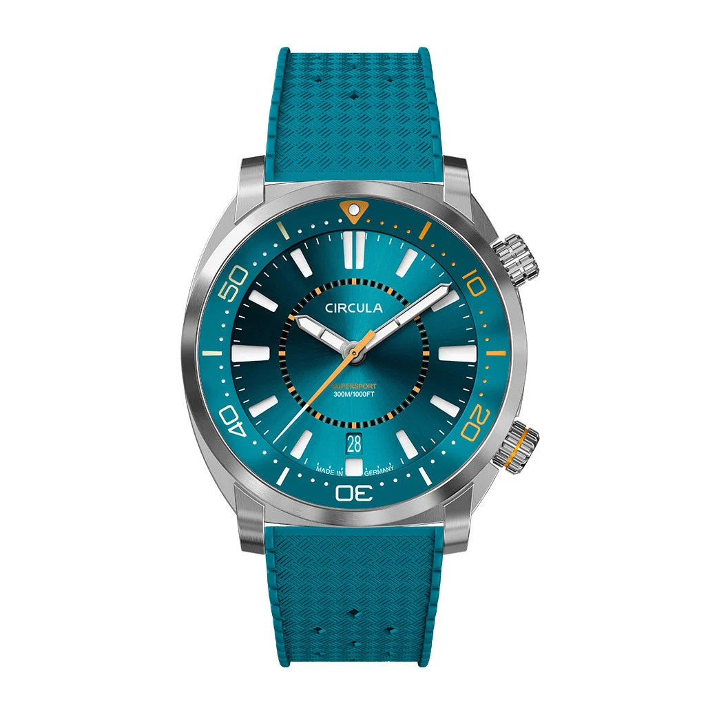 Circula SuperSport Automatic Dive Watch with Blue Dial #SE-ST-BB kol saati