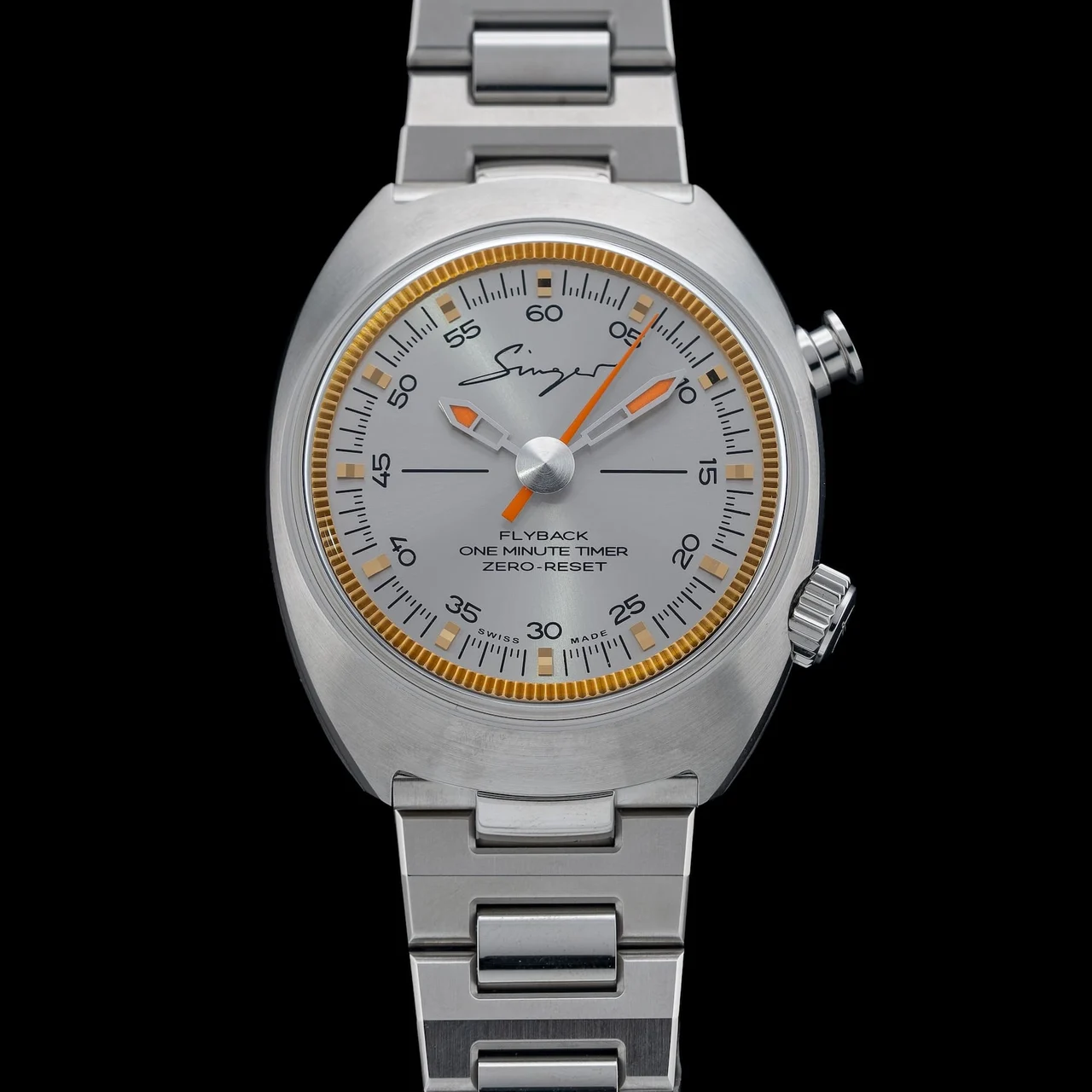 Singer Reimagined Timer Sunray Grey SR301-S NAP210009N14731 kol saati