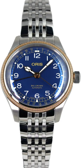 Oris Big Crown Pointer Date PRE1143 kol saati