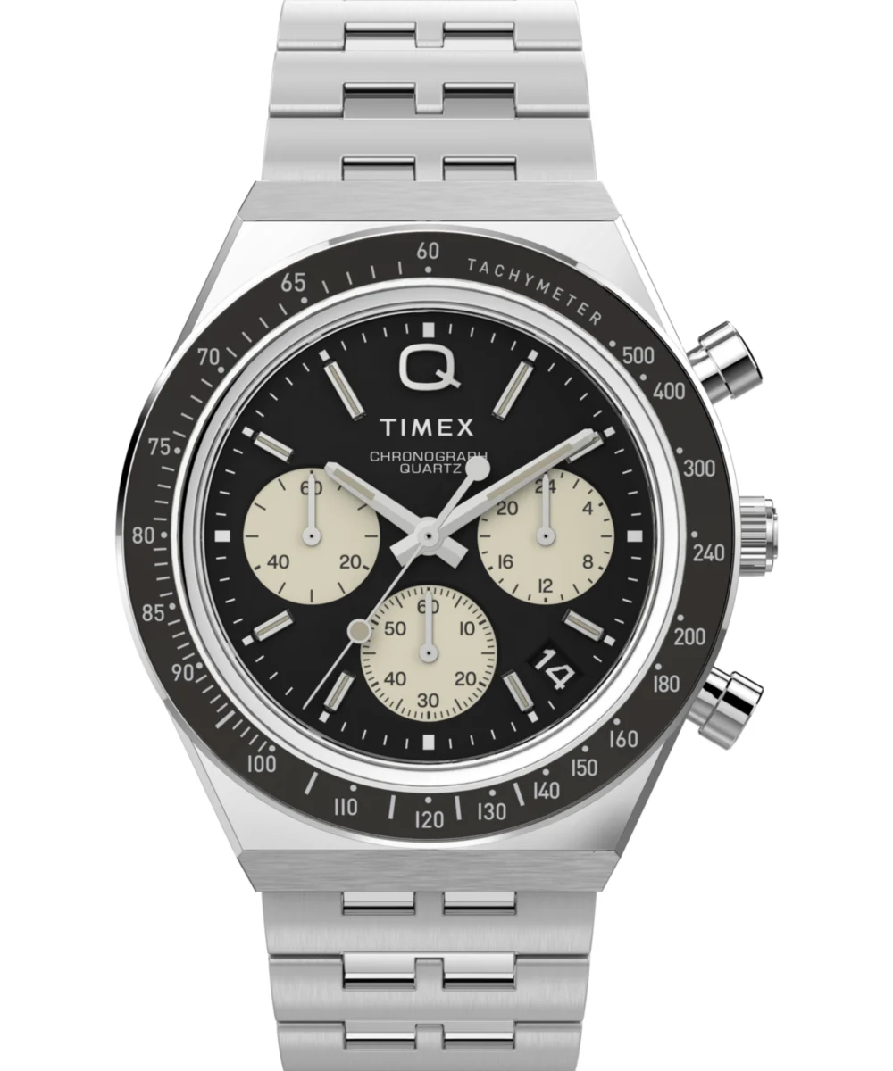 Timex Chronograph 40mm Stainless Steel Bracelet Watch TW2V42600 40 mm kol saati
