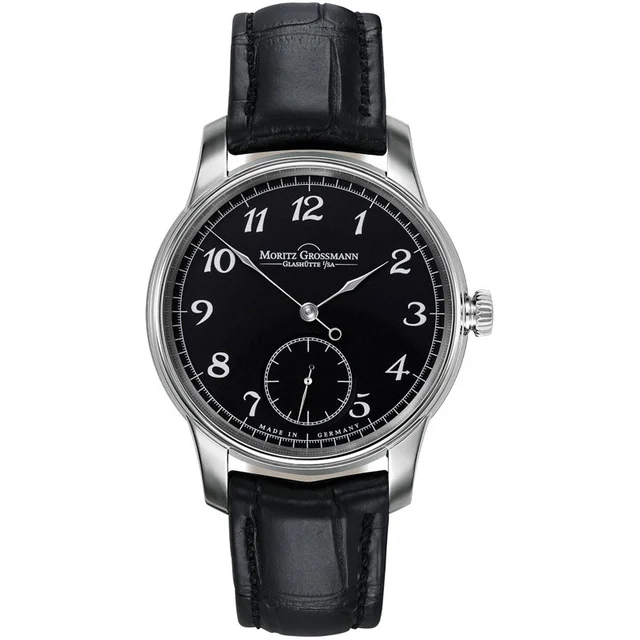 Moritz Grossmann Arabic White Gold Black MG-002267 kol saati