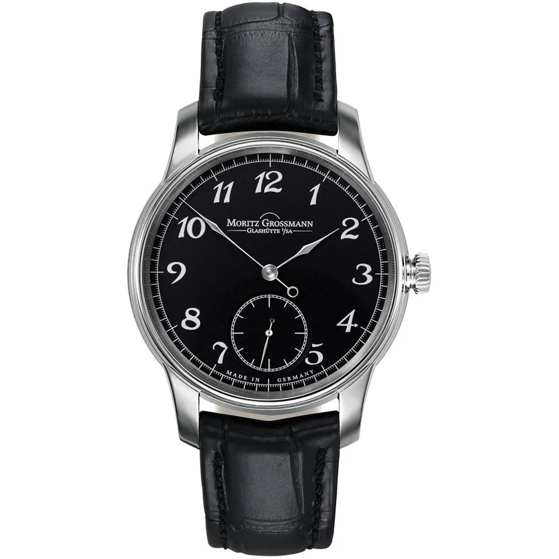 Moritz Grossmann Arabic White Gold Black MG-002267 kol saati