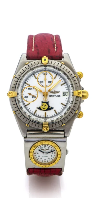Breitling Chronomat BREITLING CHRONOMAT REF. 81950 CHRONOGRAPH STEEL & GOLD kol saati