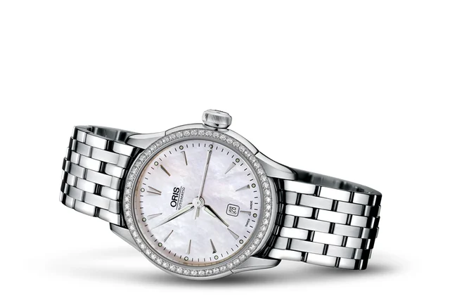 Oris Artelier Date Diamonds 01 561 7604 4956-07 8 16 73 kol saati