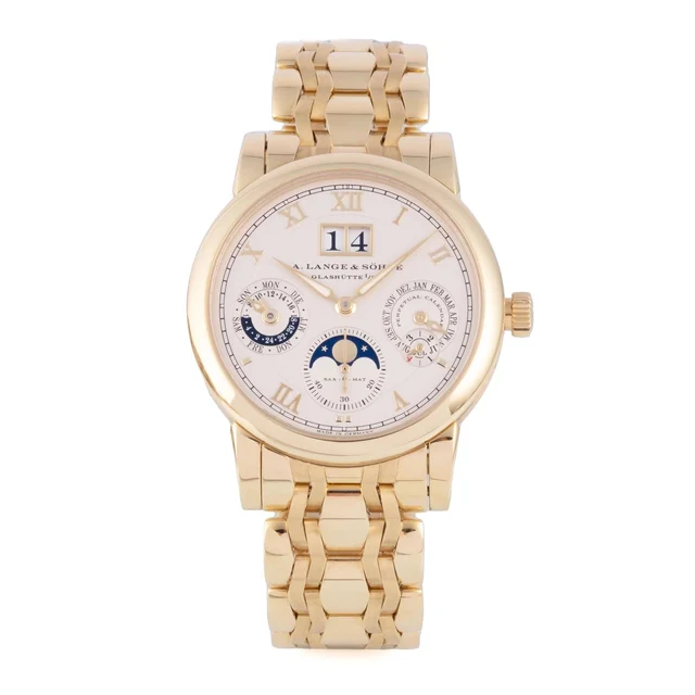 A. Lange & Sohne LANGE & SOHNE, REF. 310.221, LANGEMATIK PERPETUAL, WELLENDORF BRACELET, Y