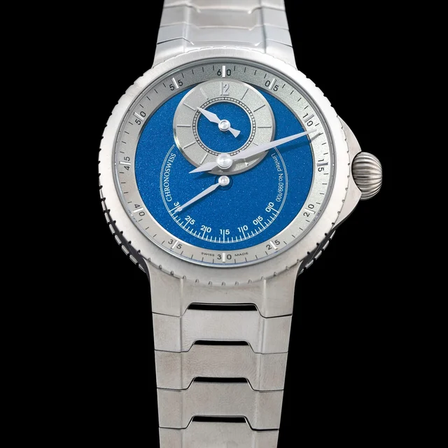 ChronoSwiss Pulse One Blue CH-6823T-BLSI 210009N38780 kol saati
