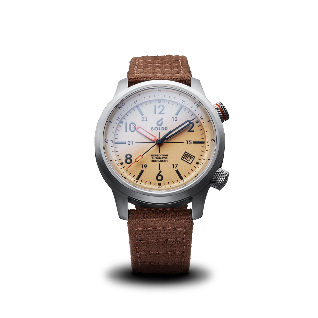 BOLDR Supply Co. Expedition I Rub' Al Khali EX1-RAK-SS-41-20 46 mm kol saati