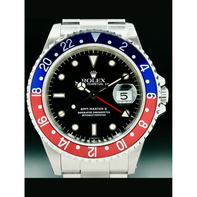 Rolex GMT-Master II Pepsi 16710 210000036837 kol saati