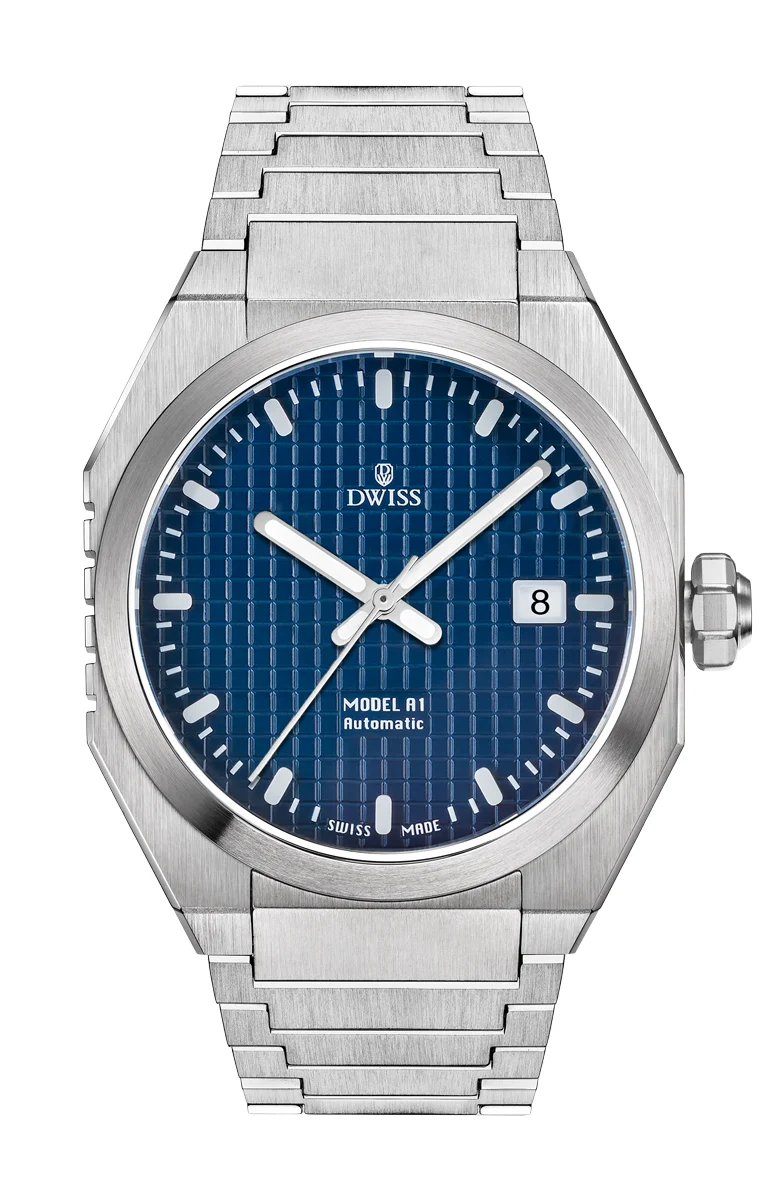 DWISS DWISS A1 A1-Blue 40 mm kol saati