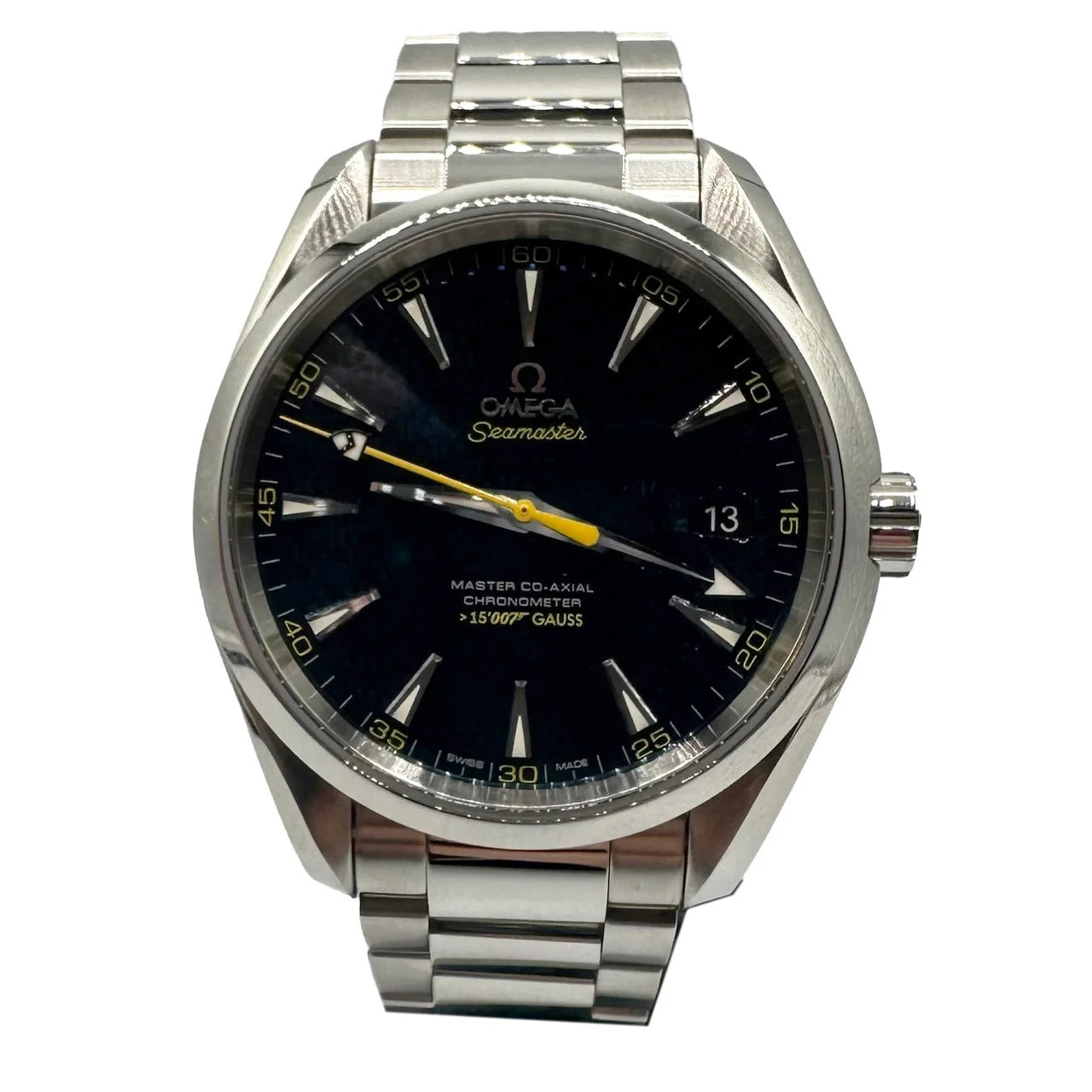 OMEGA Aqua Terra James Bond Limited Edition 231.10.42.21.03.004 CSNCZ345 41 mm kol saati