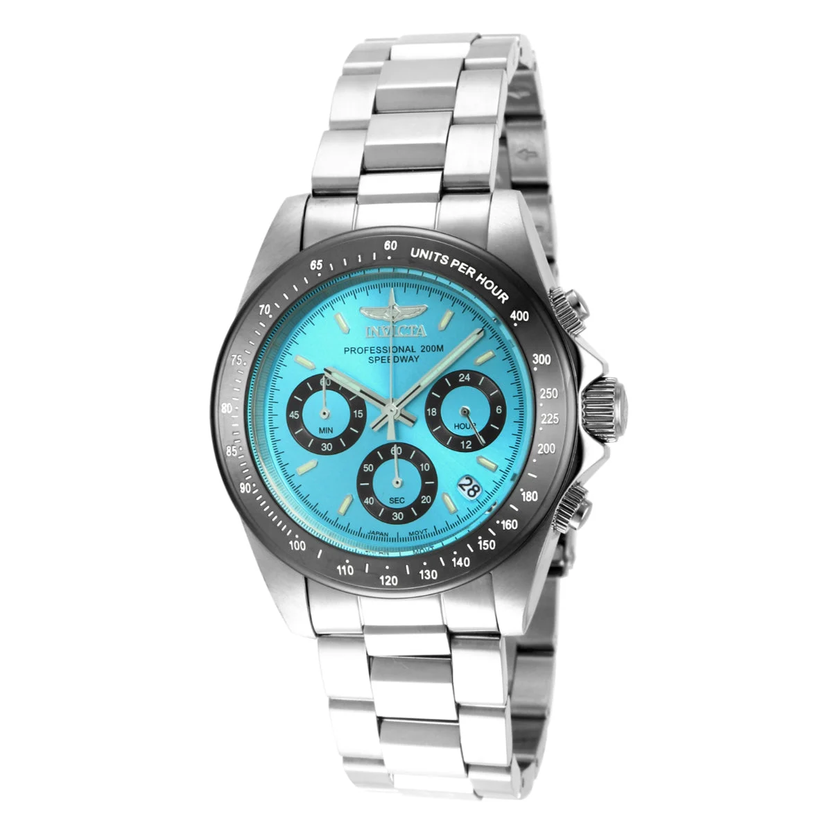 Invicta Speedway Velisque Watch - 39.5mm, Steel (15589) 39.5 mm kol saati